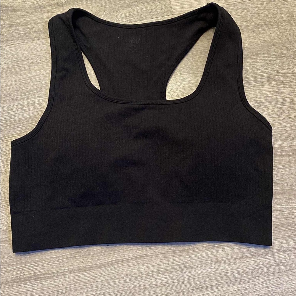 H&M Black Sports Bra